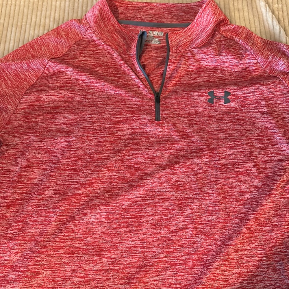 Men’s xxxl under armour heat gear 1/4 zip